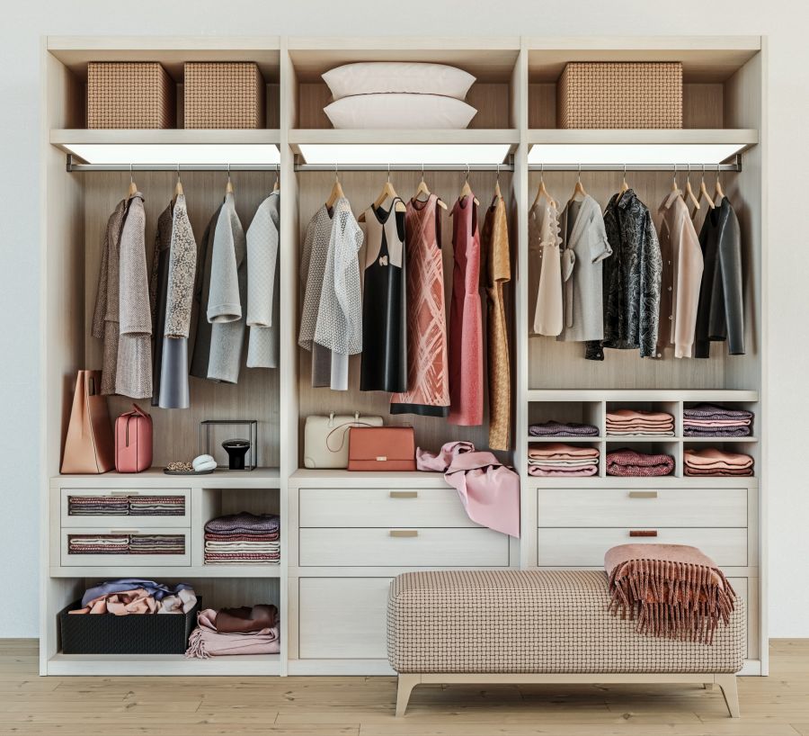 Closet Organization by Dynamic Duo Cleaning