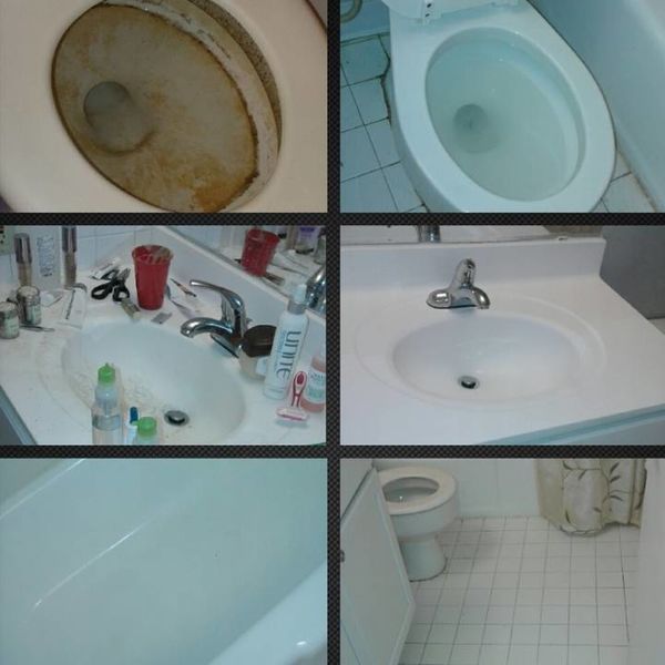 Before & After Bathroom Deep Cleaning in Minneapolis, MN (1)