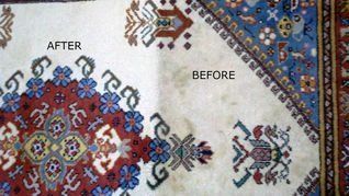 Before & After area Rug Cleaning in Minneapolis, MN (1)