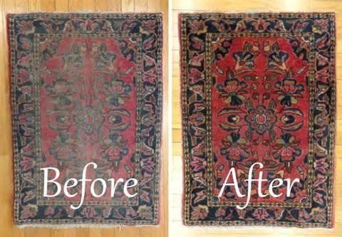 Before & After Area Rug Cleaning (1)